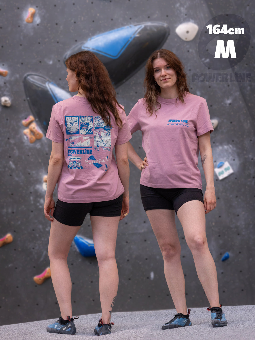 Power Line T-Shirt lilac dream