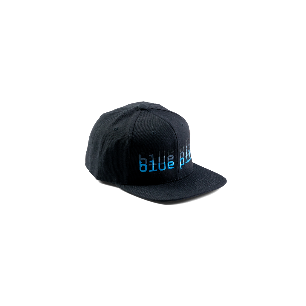 bluepill Embroidery Cap black