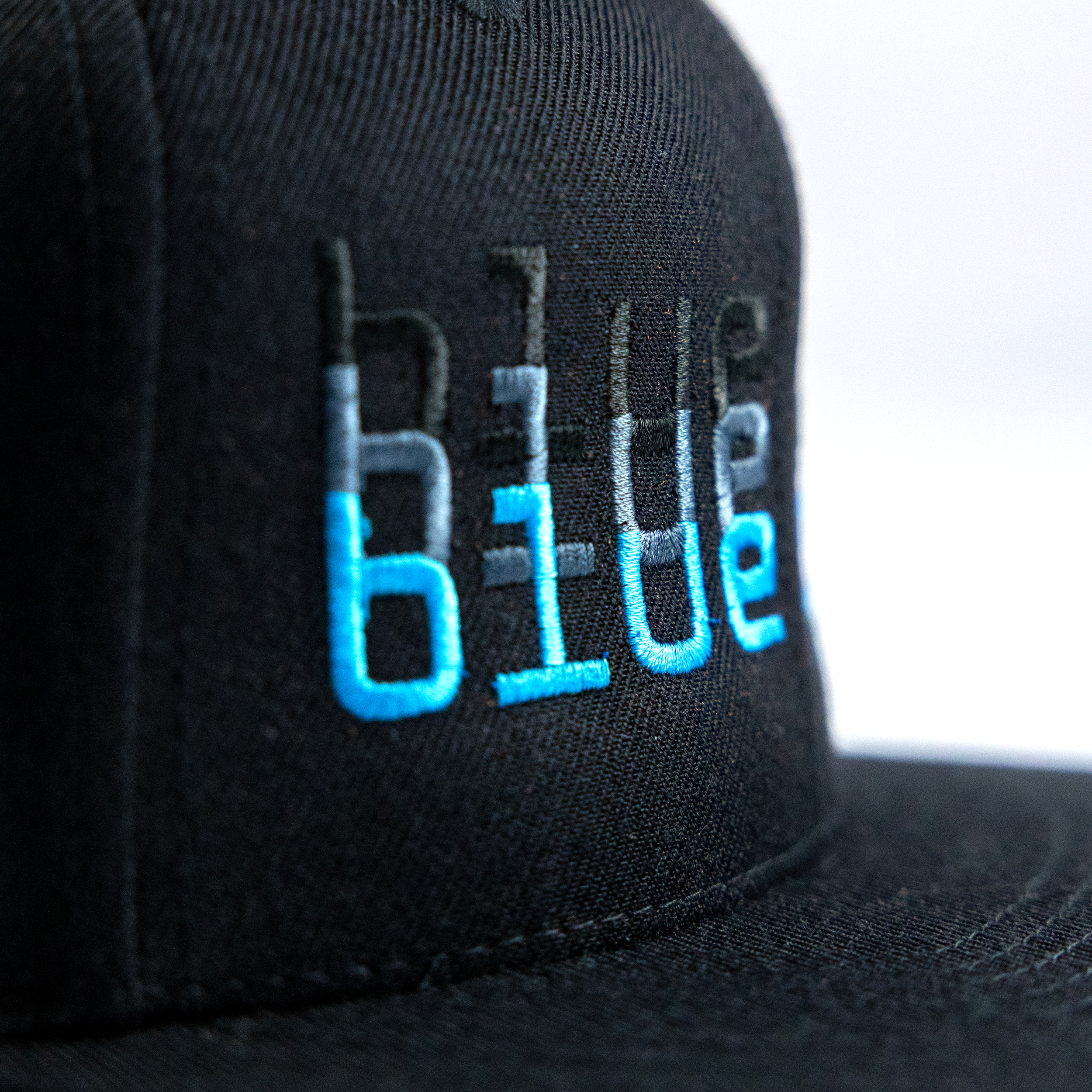 bluepill Embroidery Cap black