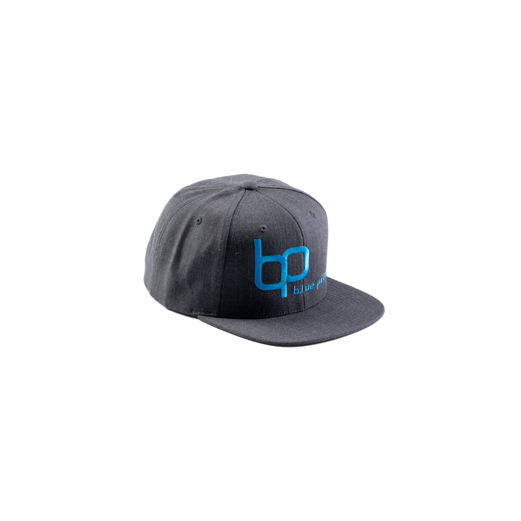 bluepill Embroidery Cap grey