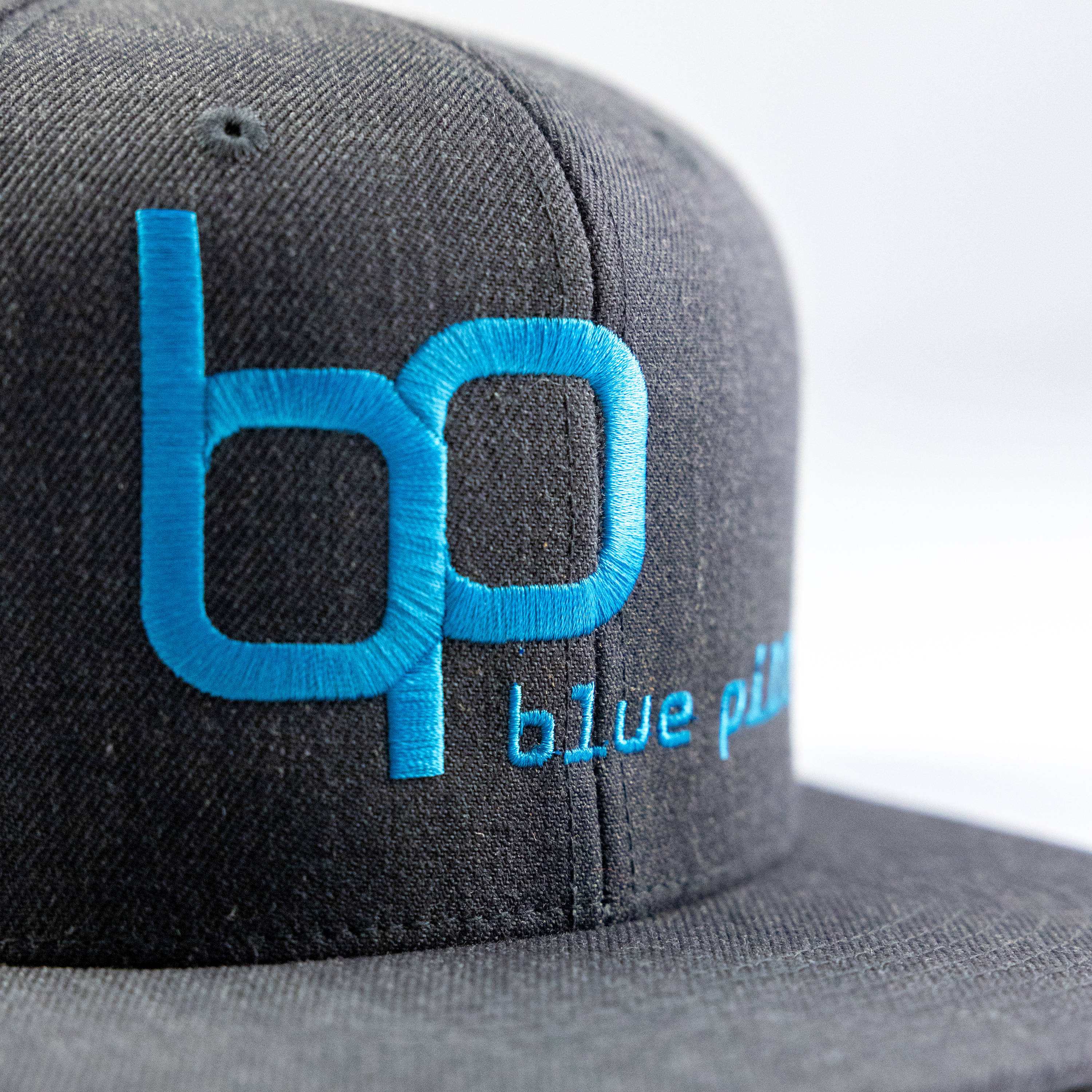 bluepill Embroidery Cap grey
