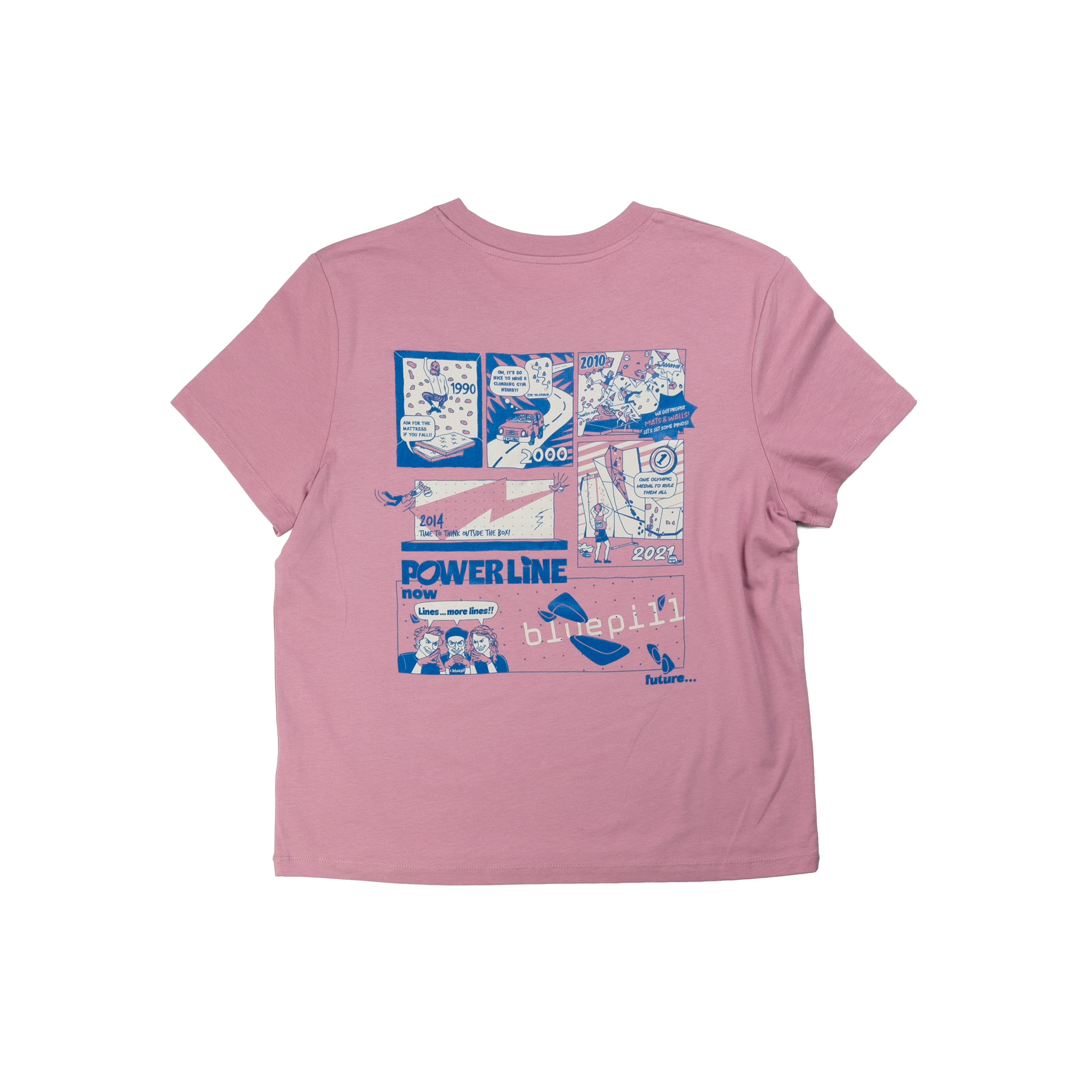 Power Line T-Shirt lilac dream